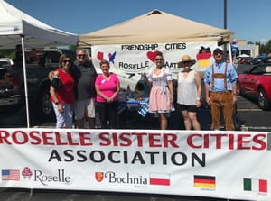 Roselle Reverse Parade in June