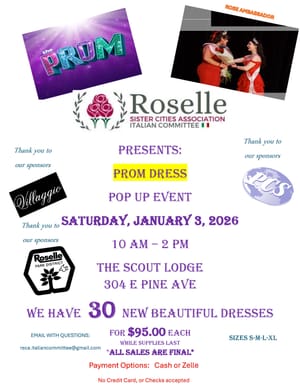 Prom Dress Pop Up Event by the Italian Committee