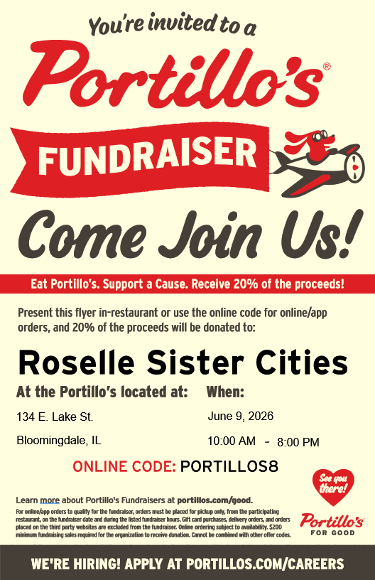 Fundraiser Event at Portillo's